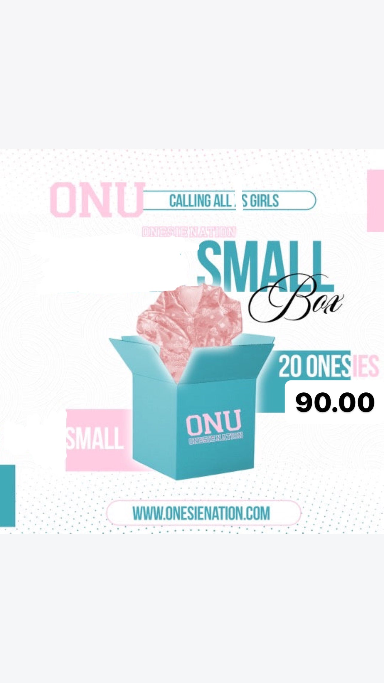 Small box - Onesie Nation USA
