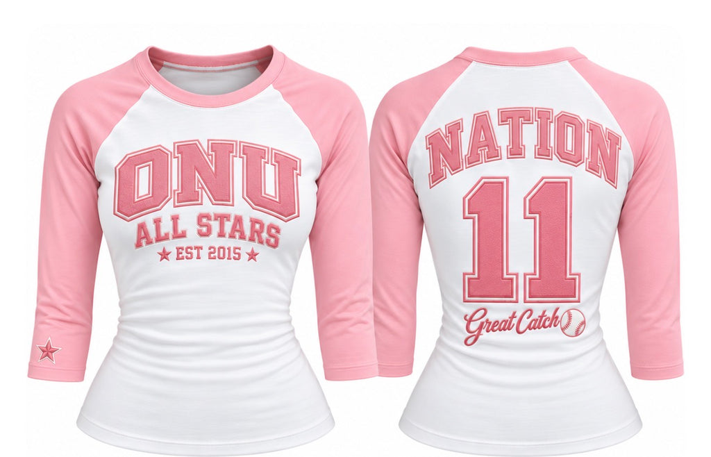 ONU Baseball tee - Onesie Nation USA