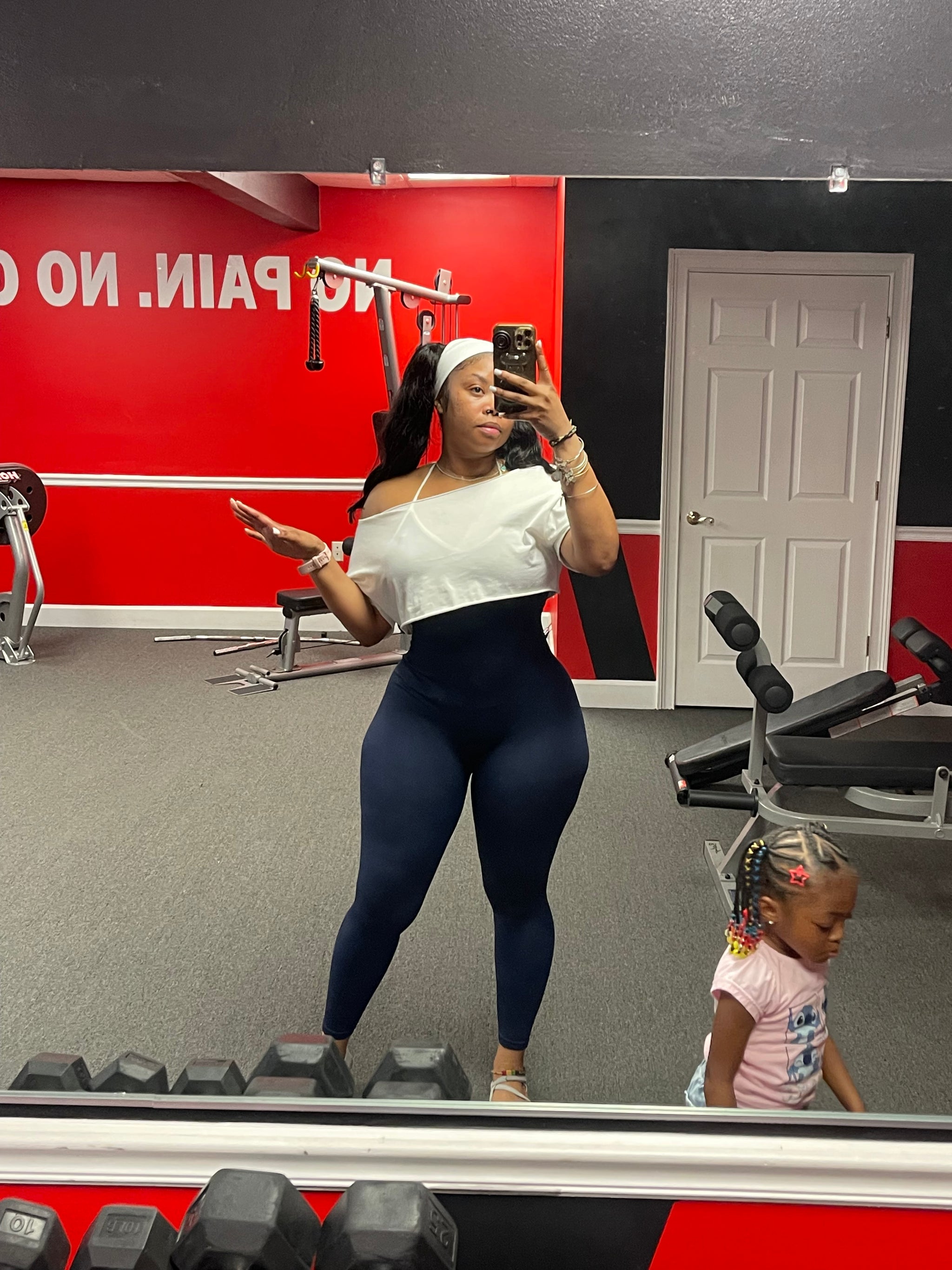 Gym Girlie Crop Shirt