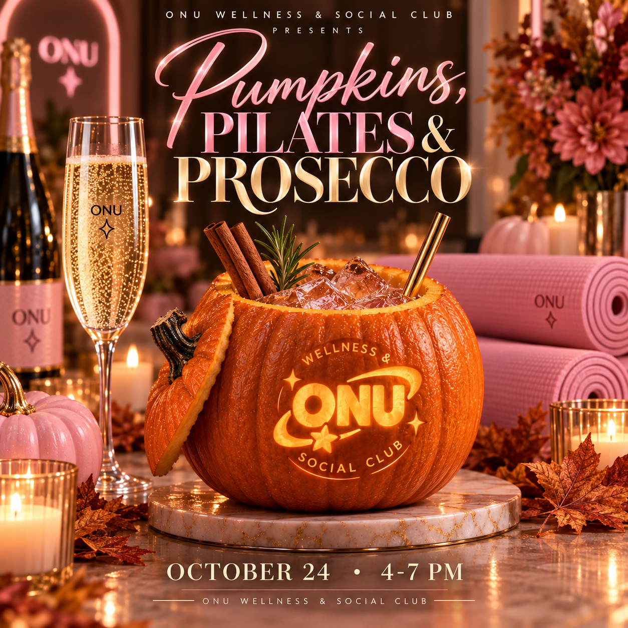 Pumpkins, Pilates & Prosecco