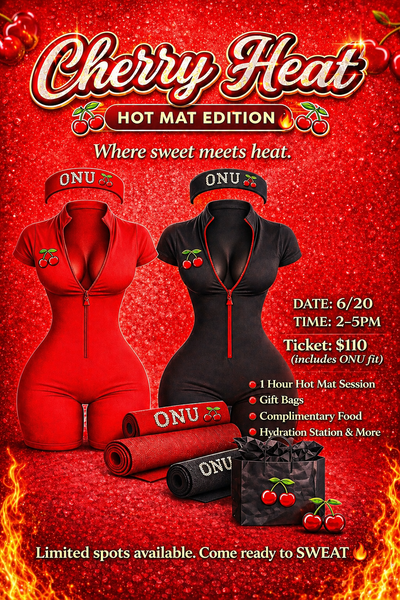 Cherry Heat Pilates - Onesie Nation USA