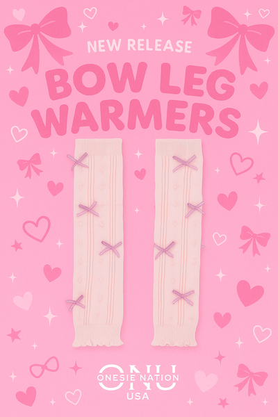 Bow leg warmers