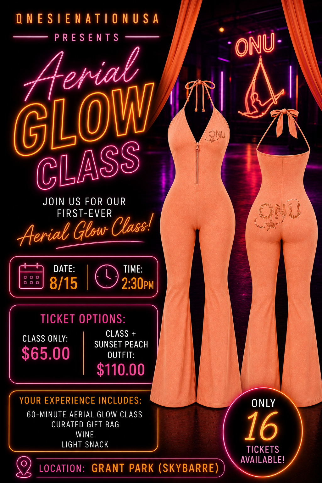 Aerial Glow Party