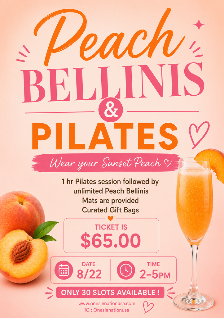 Peach Bellinis & Pilates