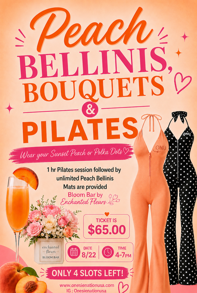 Peach Bellinis & Pilates