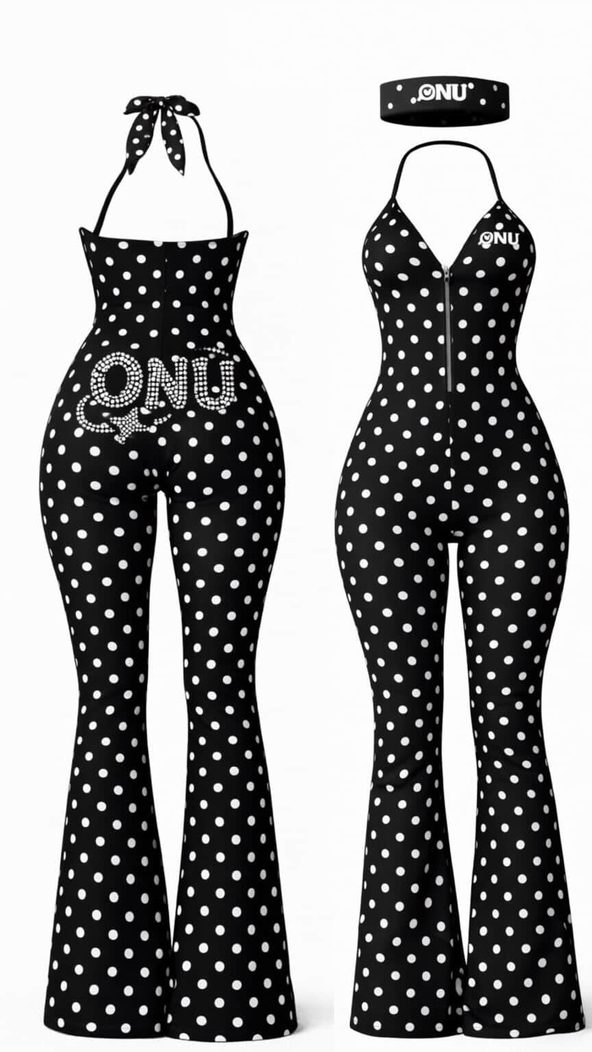 Polka dot Princess - Onesie Nation USA